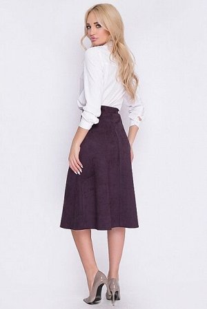 Юбка 2594 Юбка из искусственной замши,по поясу резина.
30% вискоза 65% п/э,5% эластан