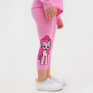 Легинсы лосины детские «Пинки Пай», My Little Pony, рост 98-104