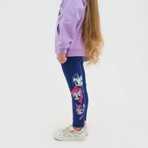 KAFTAN Легинсы, My Little Pony, рост 98-104, синий