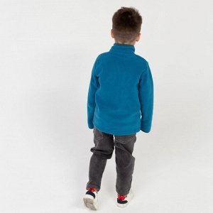 Джемпер детский, цвет изумрудный, рост 116 см