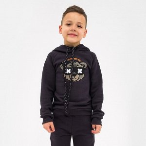Толстовка детская KAFTAN "Trendy" 28 (86-92), черный