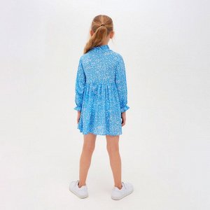 Платье для девочки MINAKU цвет голубой, рост 140