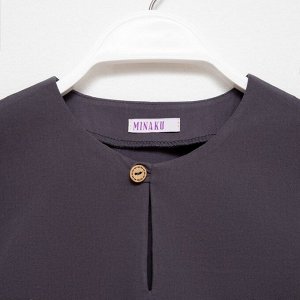 Комплект для мальчика (рубашка, шорты) MINAKU: Cotton Collection цвет серый.