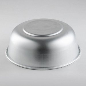 Миска-тазик алюминиевая SCOVO, 7 л, d=36 см, с крышкой
