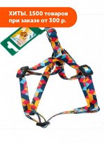 Шлейка Dog&amp;Vogue Shape цветная 2 см капроновая