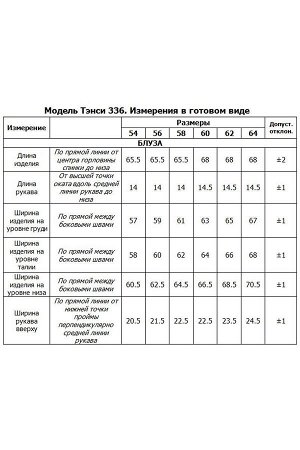 Брюки, Блуза, Жакет / Tensi 336 джинсовый