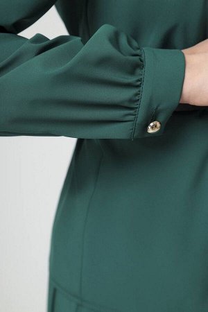 Блуза, Платье / Swallow 540 зеленый_ультрамарин