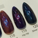Ice Nova однофазный гель-лак &quot; Black &quot;  O120 10ml.