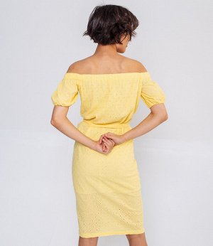 Платье #БШ1125, желтый