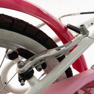 Детский велосипед от 4 до 6 лет прогулочный 16" 500 docto girl BTWIN