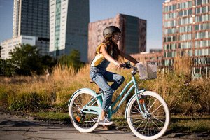Велосипед городской детский Elops 500 24 дюйма 9–12 лет Btwin