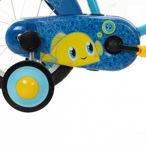 Детский велосипед от 3 до 5 лет прогулочный 14" ocean 500 BTWIN