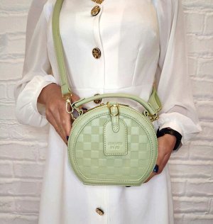 Сумка женская зеленая , Женская сумка из эко-кожи