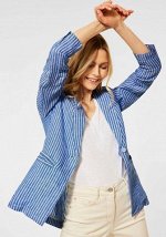Linen_Blazer в широкую полоску