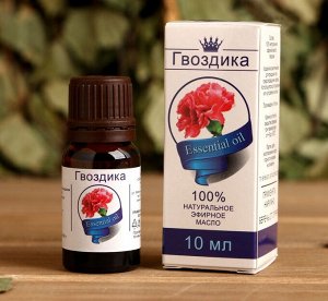 Эфирное масло "Гвоздика", флакон-капельница, репеллент дезинфицирующее