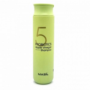 Шампунь от перхоти с яблочным уксусом и пробиотиками 5 Probiotics Apple Vinergar Shampoo Masil 300 мл