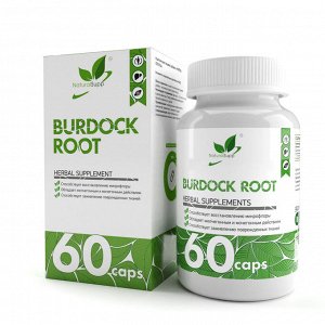 Корень лопуха / Burdock root / 500 мг, 60 капс.