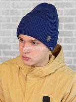 Шапка подростковая, двойной отворот