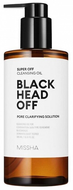 Гидрофильное масло для очищения лица против чёрных точек	Missha  Super Off Cleansing Oil Blackhead Off
