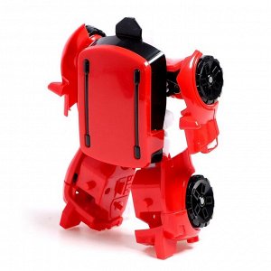 Время игры Робот «Автобот», трансформируется, цвет красный