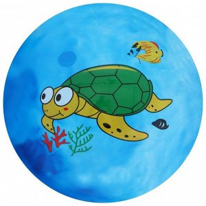 Мяч детский «Дельфинчики», d=25 см, 60 г, цвет синий