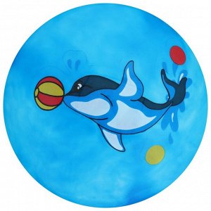 СИМА-ЛЕНД Мяч детский «Дельфинчики», d=25 см, 60 г, цвет синий