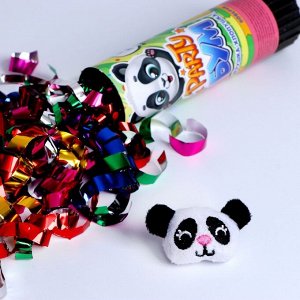 Хлопушка с игрушкой Party «БУМ», панда