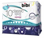 BIBI прокладки для критических дней Classi Maxi Dry 10шт