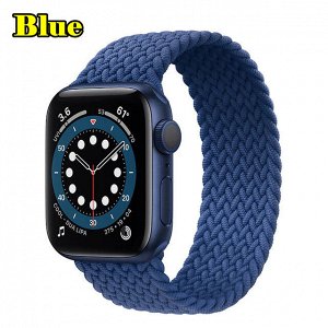 Плетеный нейлоновый ремешок для Apple Watch, 38 / 40 / 41 / 42 / 44 / 45 / 49 mm