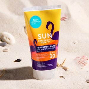 Солнцезащитный крем для лица BIO COSMETOLOG PROFESSIONAL "Sun Hyaluronic aqua - UV", гиалуроновый, SPF 30, 150 мл