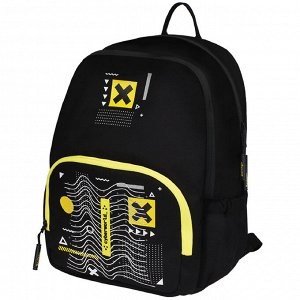 Рюкзак Berlingo Light ""Cyber world"" 39,5*28*16см, 2 отделения, 3 кармана, уплотненная спинка