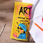 Пенал-скрутка для 16 предметов «Называй меня искусством», текстиль