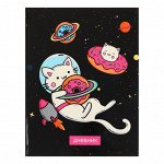 Дневник универсальный для 1-11 классов, &quot;Коты 3&quot;, твердая обложка 7БЦ, глянцевая ламинация, 40 листов