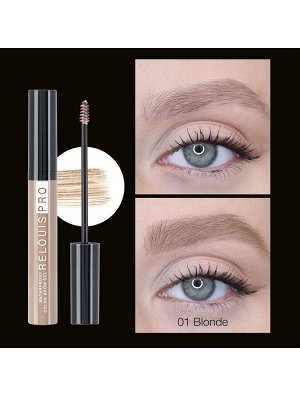 Гель для бровей "Relouis" Pro Waterproof Color Brow Gel  тон: 01 Blonde
