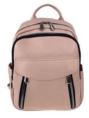 Женская рюкзак из искусственной кожи, цвет пудра