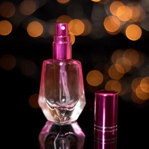 Флакон стеклянный для парфюма «Утончённость», с распылителем, 10 мл, цвет МИКС