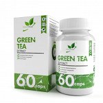 Экстракт зеленого чая / Green tea extract / комплексный препарат, 60 капс.