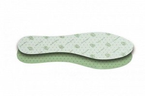 Стельки для обуви CORBBY Aloe Vera арт.1311 (размер 35-45) Демисезонные, из мягкой латексной пены пропитанной экстрактом Алое Вера. Натуральный антибактериальный эффект. пр. Польша.