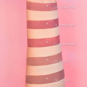 Жидкая стойкая помада с бархатным матовым финишем «Paradiso Long-Lasting Matte» RELOUIS 3.5гр.