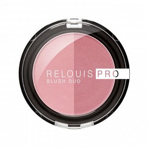 Румяна компактные 2-х цветные "PRO Blush" RELOUIS 5гр.