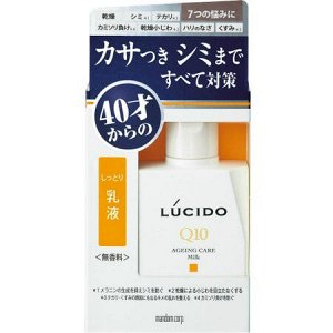 Молочко "Lucido Q10 Ageing Care Milk" для комплексной профилактики проблем кожи лица (для мужчин после 40 лет) без запаха, красителей и консервантов 100 мл / 36