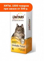Unitabs Total витаминный комплекс с коэнзимом Q10 для кошек 20 мл