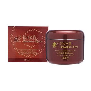 Восстанавливающий крем для лица с муцином улитки Snail Reparing Cream