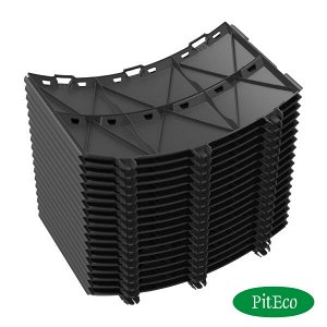 Prosperplast Компостер Piteco 1200 л чёрный