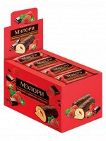 Мини-рулет Мэлори глазированный с клубникой 40г