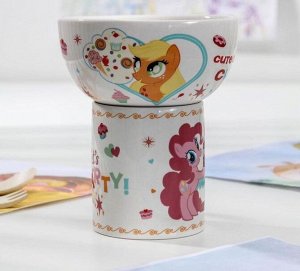 Набор посуды детский Hasbro My Little Pony, 2 предмета: кружка 200 мл, миска 300 мл