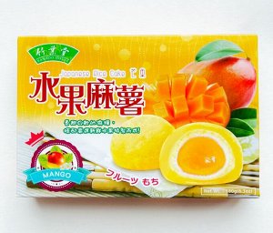BAMBOO HOUSE Японское рисовое пироженое  моти &quot;Манго&quot; 6 шт 180г.