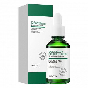 Сыворотка с салициловой кислотой и алоэ Venzen Salicylic Acid Essence для сужения пор