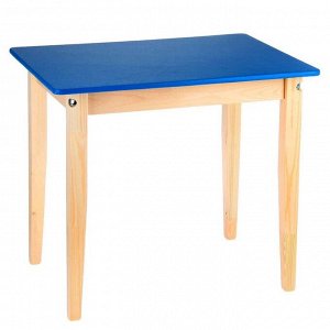 Стол детский №2 (Н=520) (600х450), цвет синий