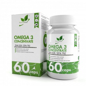 Natural Supp Omega-3 Concentrat 60 caps Омега